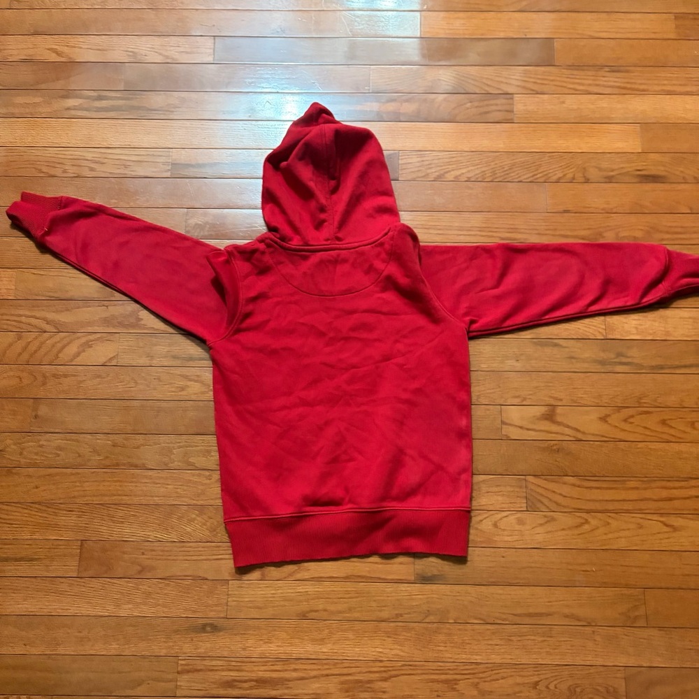 Classic Red Men's Hoodie Sweater
